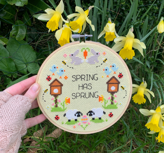 Spring has sprung *Cross Stitch Kit*