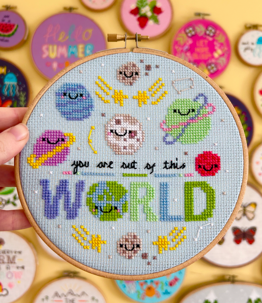 You are out of this world *Cross Stitch Kit*