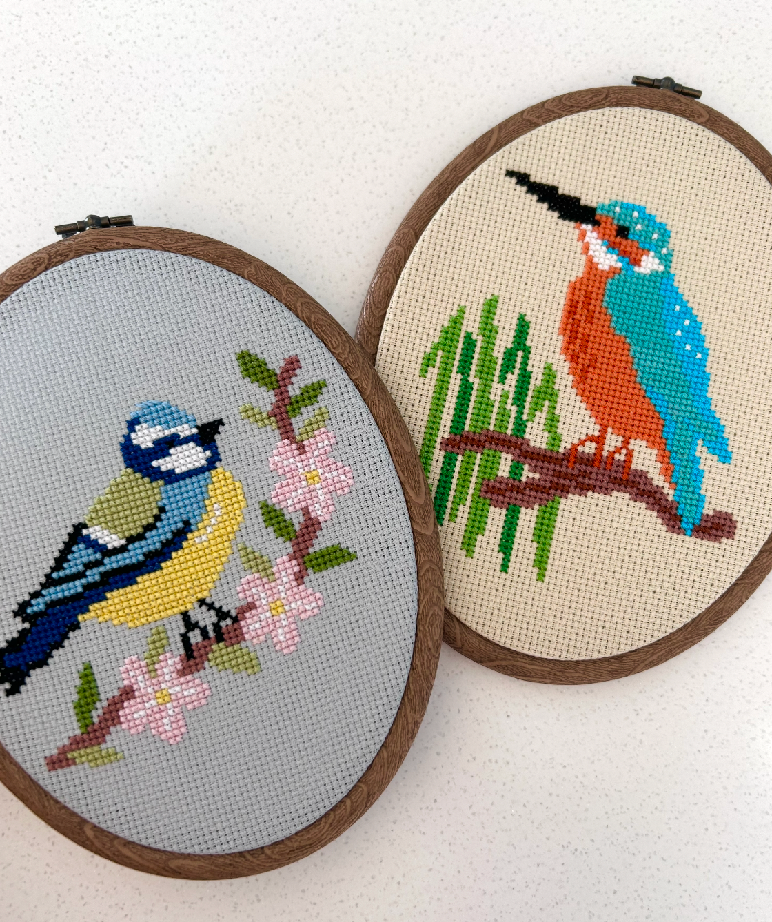 Kingfisher amongst the Reeds *Cross Stitch Kit*