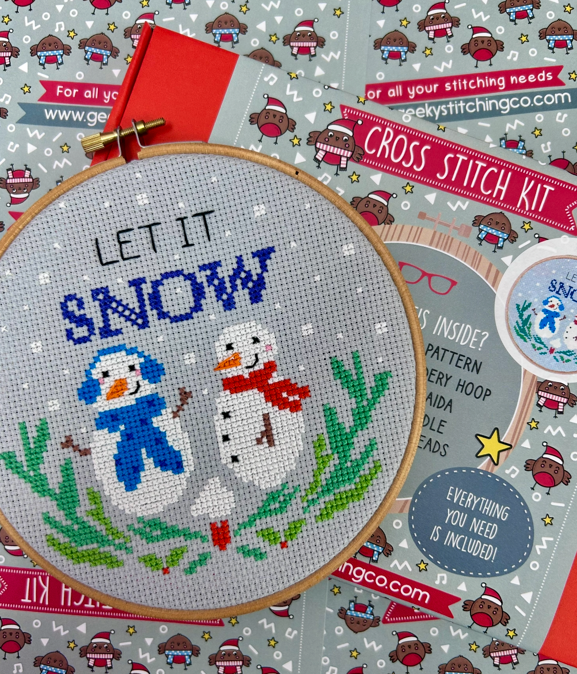 Let it Snow - *Cross Stitch Kit*