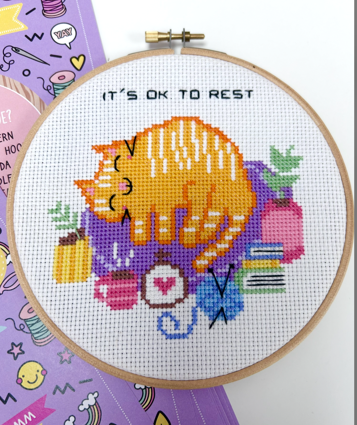 It's ok to rest *Cross Stitch Kit*