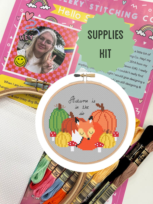 Autumn is in the Air - *Cross Stitch Kit*