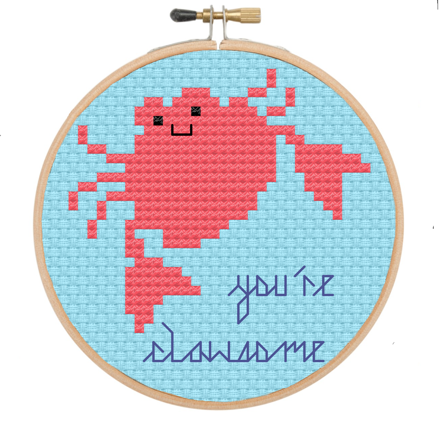 You're Clawsome - *Cross Stitch Kit*