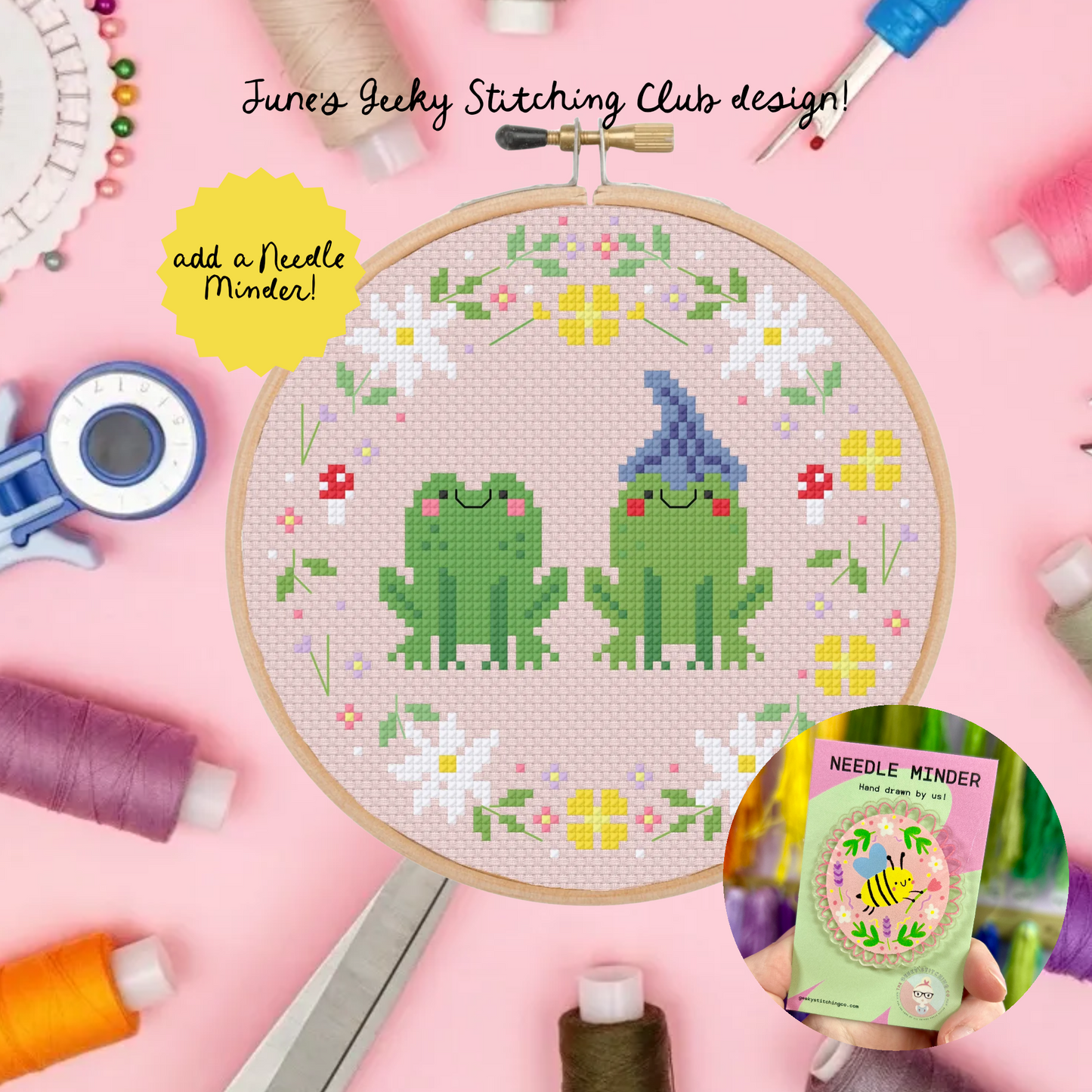 The Geeky Stitching Club box - June Monthly box (PRE-ORDER)