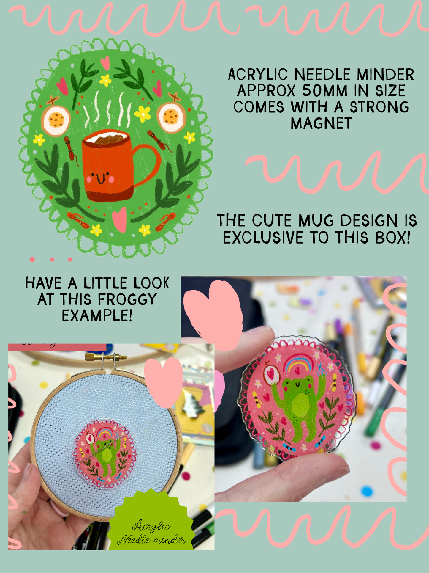 The Geeky Stitching Club - Winter Stitchy box - ***PRE-ORDER***