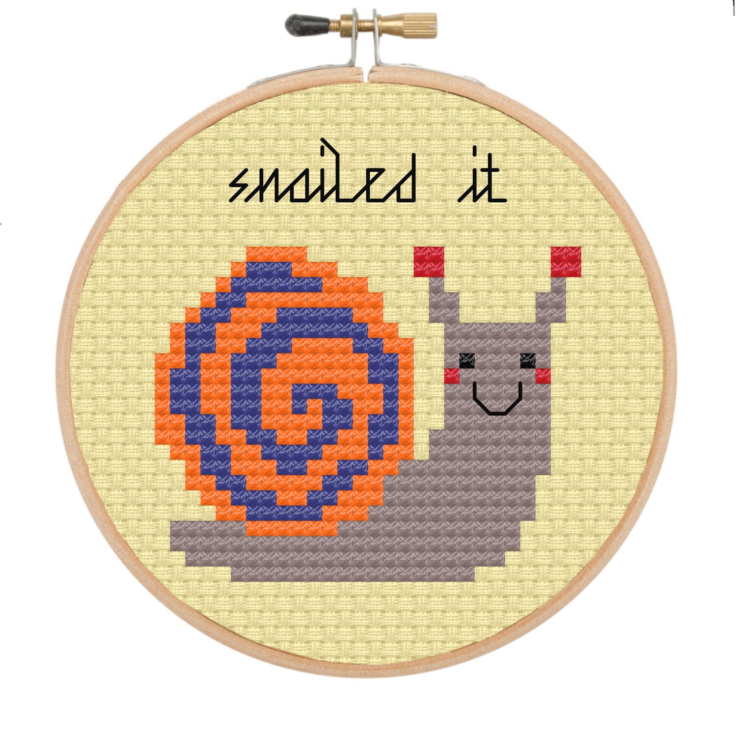 Snailed it  - *Cross Stitch Kit*