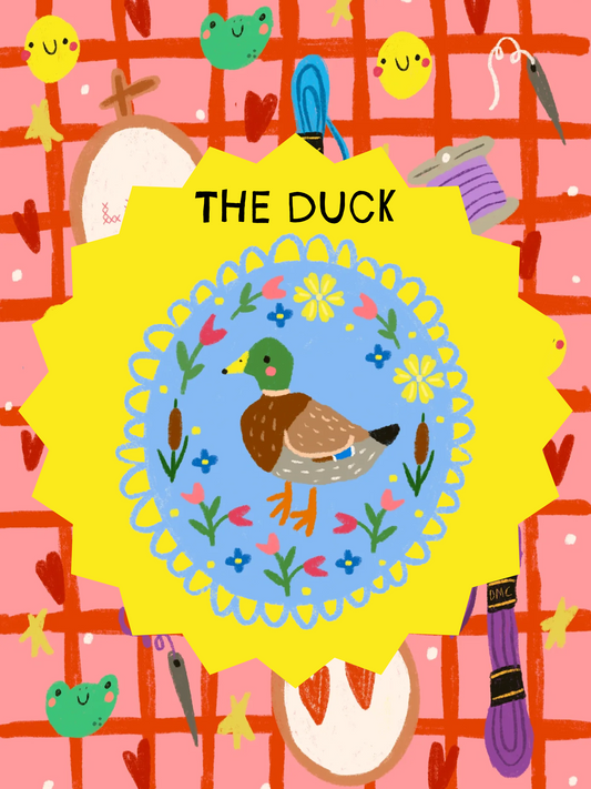 Acrylic Needle minder (Duck)