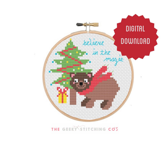 Believe in the magic 'Cross Stitch Pattern'